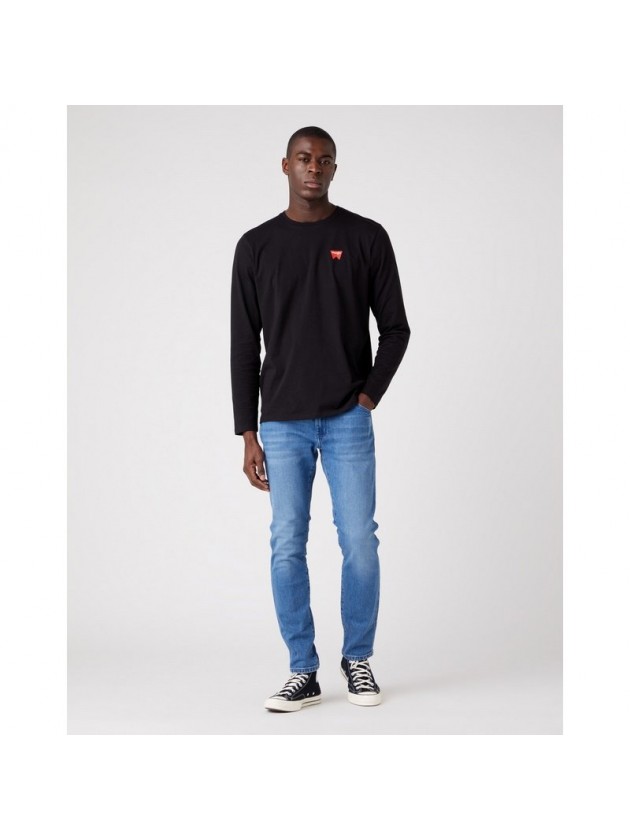 WRANGLER ΜΠΛΟΥΖΑ MAKΡYMANIKH ΜΑΥΡΗ