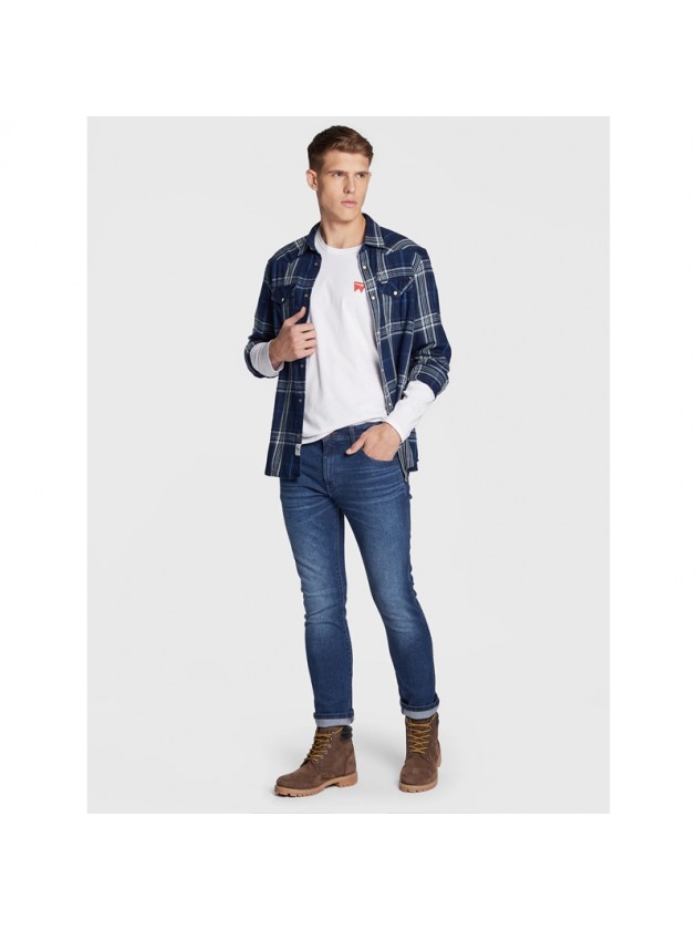 WRANGLER ΜΠΛΟΥΖΑ MAKΡYMANIKH ΛΕΥΚΗ