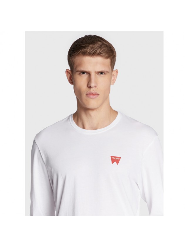 WRANGLER ΜΠΛΟΥΖΑ MAKΡYMANIKH ΛΕΥΚΗ