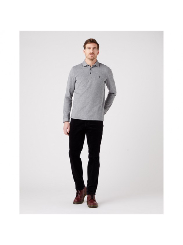 WRANGLER ΜΠΛΟΥΖΑ ΠΟΛΟ ΠΙΚΕ ΓΚΡΙ