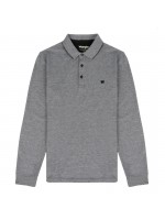 WRANGLER ΜΠΛΟΥΖΑ ΠΟΛΟ ΠΙΚΕ ΓΚΡΙ