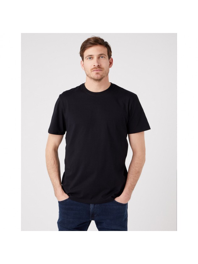 WRANGLER ΜΠΛΟΥΖΕΣ ΣΕΤ2 T-SHIRTS ΜΑΥΡΑ
