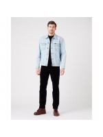 WRANGLER ΠΛΕΚΤΟ ΛΑΙΜΟΚΟΨΗ ΜΑΥΡΟ