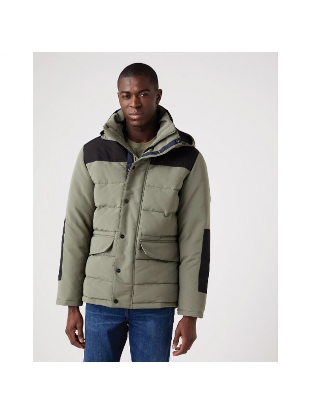 WRANGLER ΜΠΟΥΦΑΝ ΜΕ ΚΟΥΚΟΥΛΑ ΧΑΚΙ