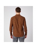 WRANGLER PLAID SHIRT MAROON