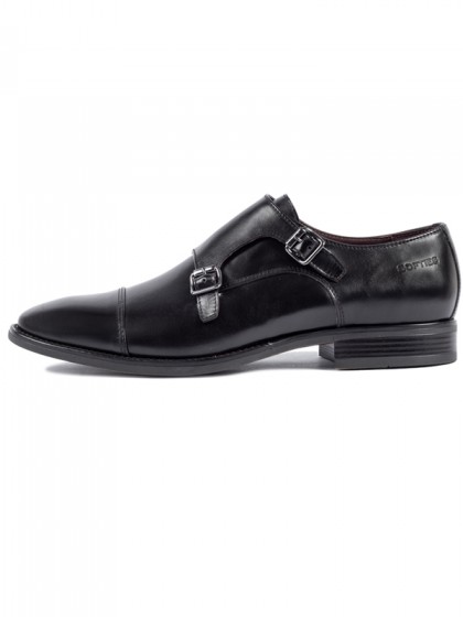 SOFTIES ΔΕΡΜΑΤΙΝΟ ΠΑΠΟΥΤΣΙ ΜΕ ΕΓΡΑΦΑ ΜΑΥΡΟ