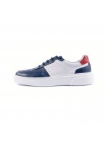 SOFTIES ΔΕΡΜΑΤΙΝΟ ΠΑΠΟΥΤΣΙ SNEAKER ΜΠΛΕ