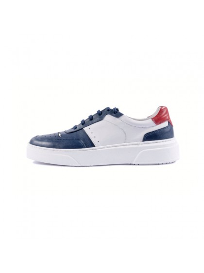 SOFTIES LEATHER SHOE SNEAKER BLUE