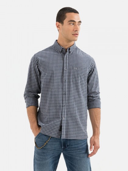 CAMEL ACTIVE ΠΟΥΚΑΜΙΣΟ ΚΑΡΩ ΜΠΛΕ