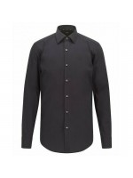 BOSS ΠΟΥΚΑΜΙΣΟ ΜΑΥΡΟ SLIM FIT