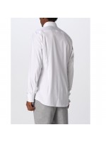 BOSS ΠΟΥΚΑΜΙΣΟ ΔΙΠΛΗ ΜΑΝΣΕΤΑ ΜΟΝΟΧΡΩΜΟ ΛΕΥΚΟ