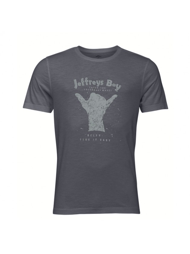 FYNCH HATTON T-SHIRT WITH STAMP GREY