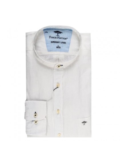 FYNCH HATTON SHIRT MAO WHITE