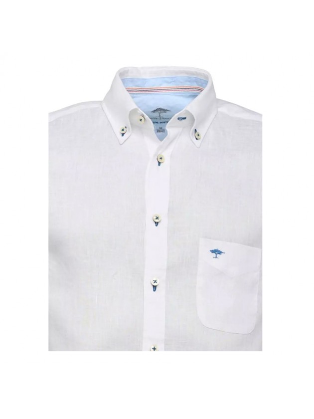 FYNCH HATTON SHIRT MAO WHITE