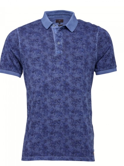 FYNCH HATTON POLO SHIRT BLUE