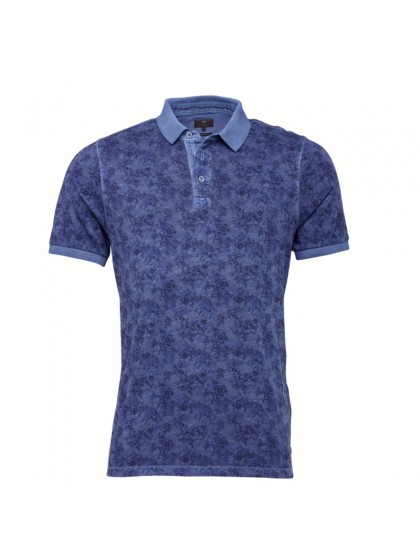 FYNCH HATTON POLO SHIRT BLUE