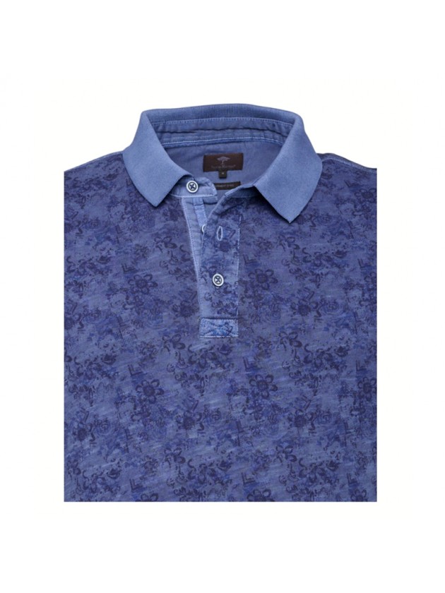 FYNCH HATTON POLO SHIRT BLUE