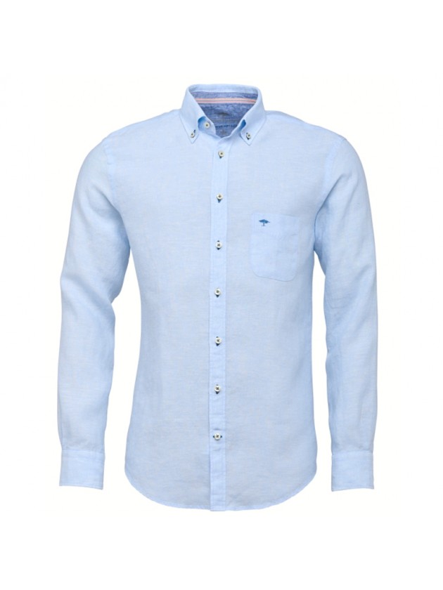 FYNCH HATTON SHIRT LIGHT BLUE
