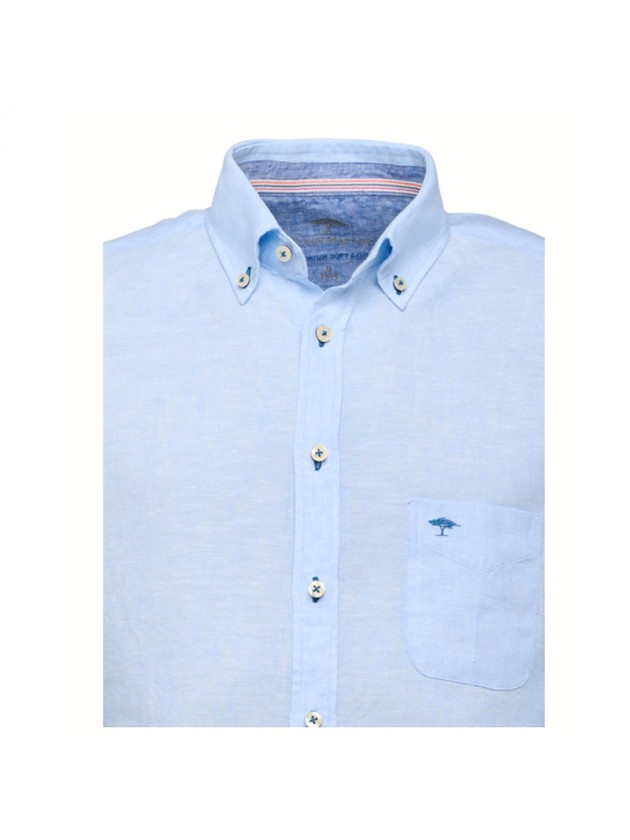 FYNCH HATTON SHIRT LIGHT BLUE
