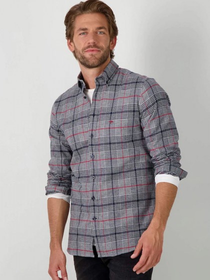 FYNCH HATTON ΠΟΥΚΑΜΙΣΟ ΚΑΡΩ ΜΠΛΕ