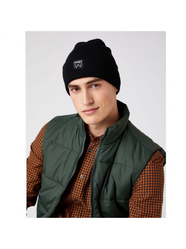 WRANGLER ΣΚΟΥΦI ΠΛΕΚΤΟ ΜΟΝΟΧΡΩΜΟ