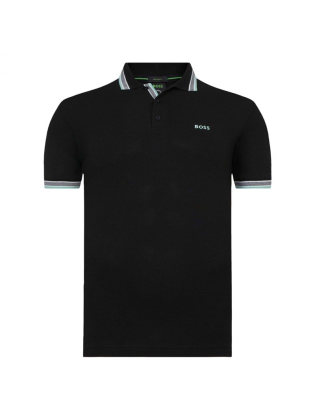 BOSS ΜΠΛΟΥΖΑ ΠΟΛΟ PADDY ΜΑΥΡH