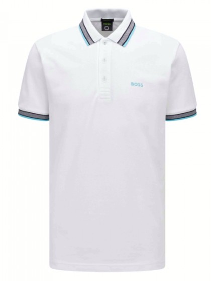 BOSS ΜΠΛΟΥΖΑ ΠΟΛΟ  PADDY ΛΕΥΚΟ