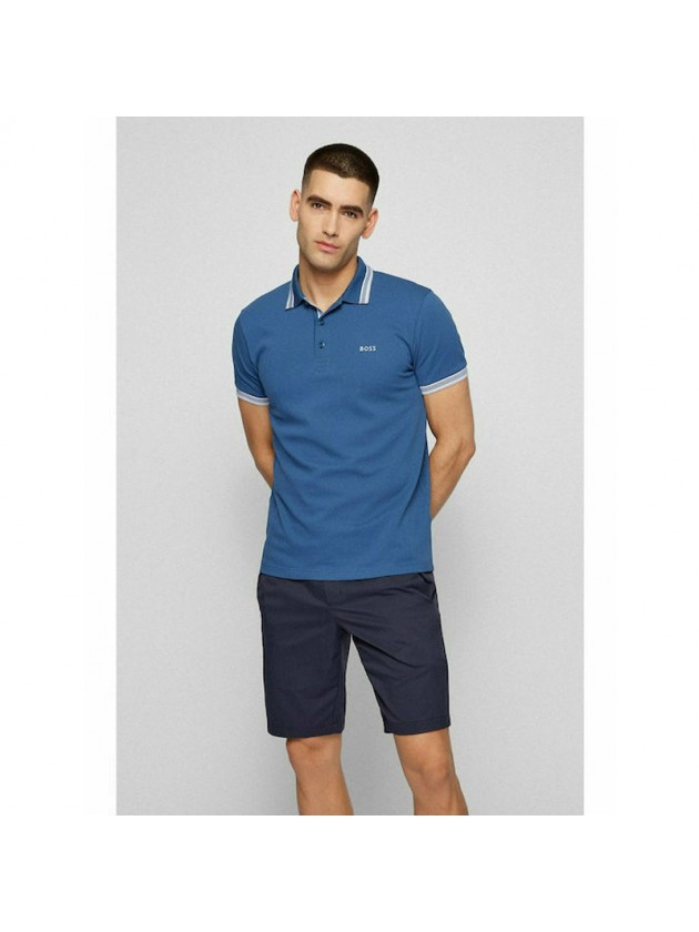 BOSS ΜΠΛΟΥΖΑ ΠΟΛΟ  PADDY ΜΠΛΕ