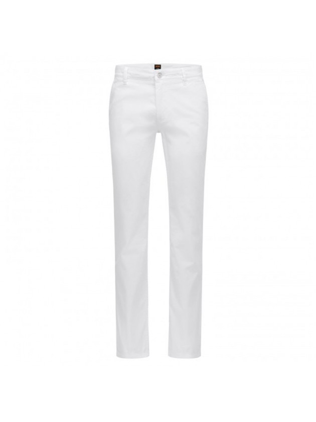 BOSS ΠΑΝΤΕΛΟΝΙ CHINOS ΛΕΥΚΟ