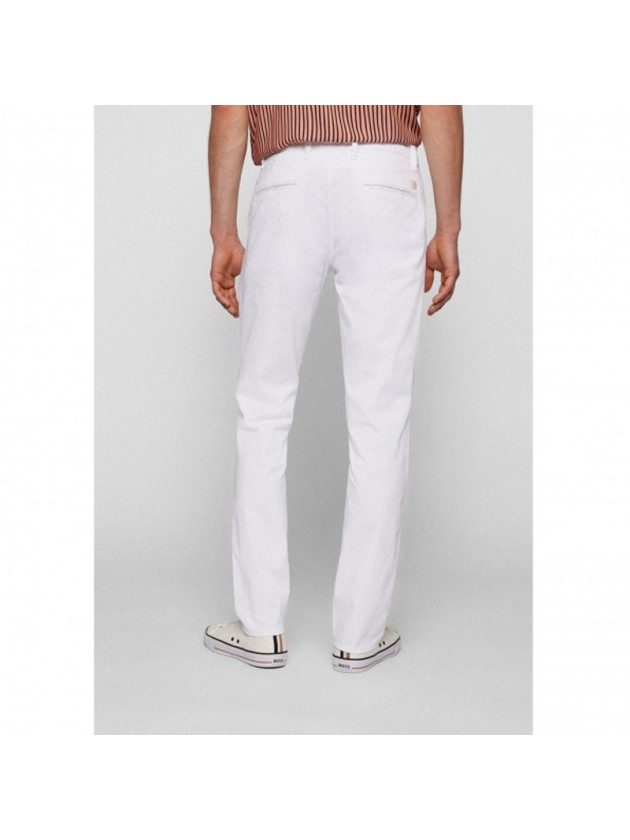 BOSS ΠΑΝΤΕΛΟΝΙ CHINOS ΛΕΥΚΟ