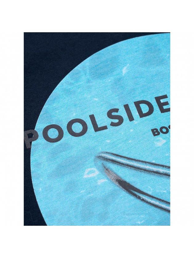 BOSS ΜΠΛΟΥΖΑ ΜΠΛΕ ΜΕ ΣΤΑΜΠΑ