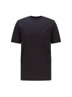 BOSS T-SHIRT ΜΑΥΡΗ