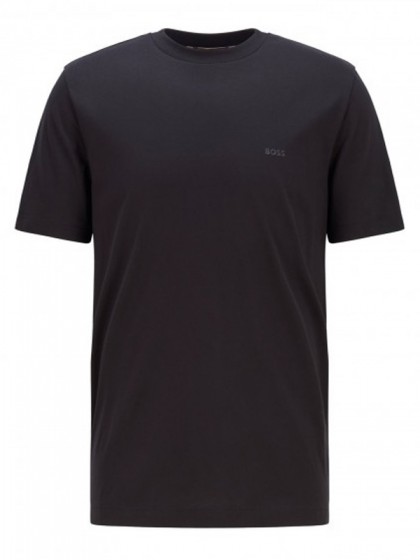 BOSS T-SHIRT ΜΑΥΡΗ