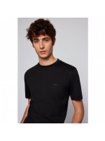 BOSS T-SHIRT ΜΑΥΡΗ