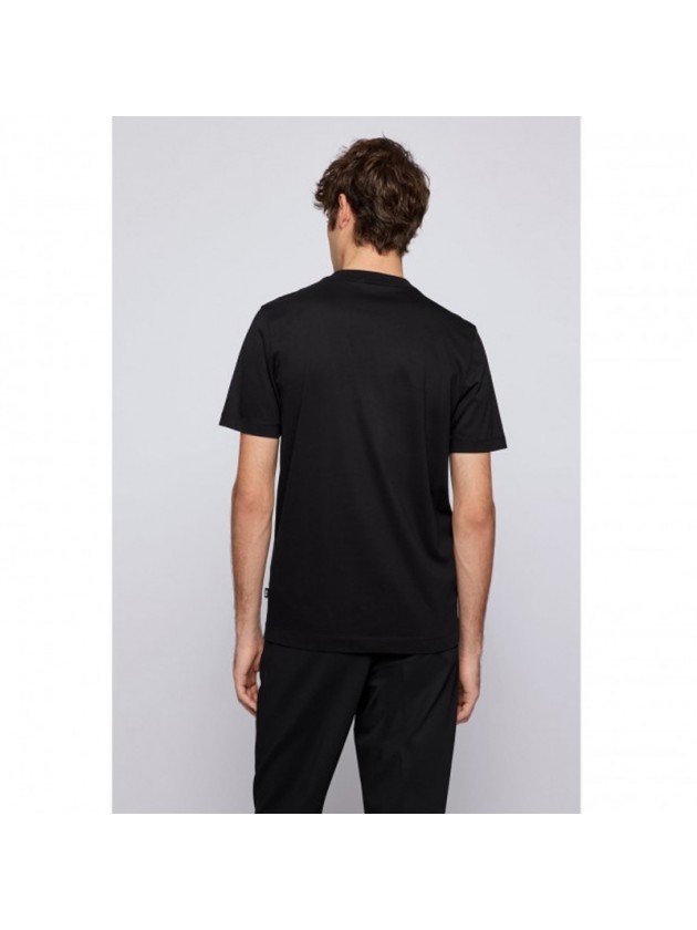 BOSS T-SHIRT ΜΑΥΡΗ