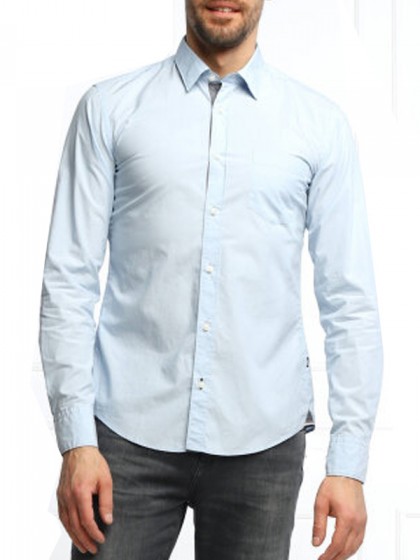BOSS SHIRT LIGHT BLUE