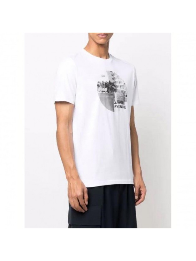 BOSS  T-SHIRT ΛΕΥΚΟ