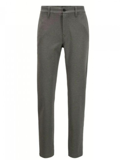 BOSS CHINOS TAPERED FIT ΓΚΡΙ