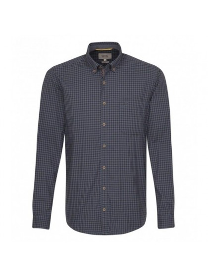 CAMEL ACTIVE PLAID SHIRT BLUE