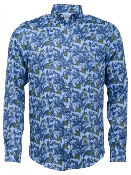 FYNCH HATTON SHIRT BLUE