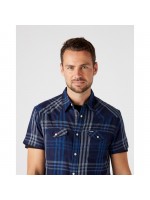 WRANGLER ΠΟΥΚΑΜΙΣΟ ΚΑΡΩ ΜΠΛΕ