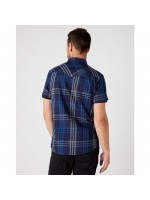 WRANGLER ΠΟΥΚΑΜΙΣΟ ΚΑΡΩ ΜΠΛΕ