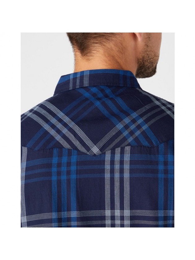 WRANGLER ΠΟΥΚΑΜΙΣΟ ΚΑΡΩ ΜΠΛΕ