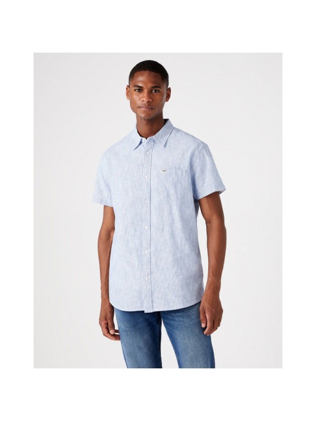 WRANGLER ΠΟΥΚΑΜΙΣΟ ΜΠΛΕ