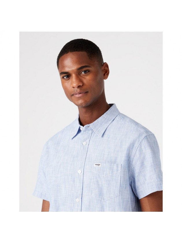 WRANGLER ΠΟΥΚΑΜΙΣΟ ΜΠΛΕ