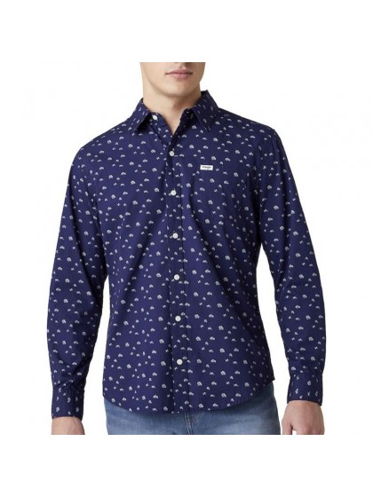WRANGLER SHIRT BLUE