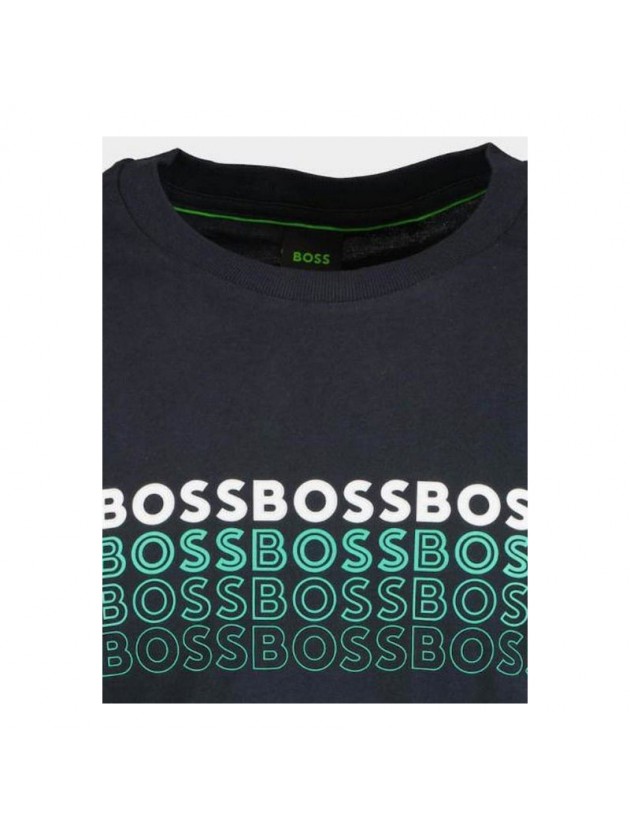 BOSS ΜΠΛΟΥΖΑ ΜΕ ΣΤΑΜΠΑ ΜΠΛΕ