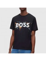 BOSS ΜΠΛΟΥΖΑ ΜΕ ΣΤΑΜΠΑ ΜΑΥΡΗ