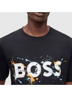 BOSS ΜΠΛΟΥΖΑ ΜΕ ΣΤΑΜΠΑ ΜΑΥΡΗ
