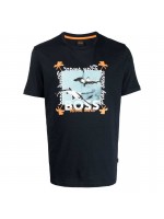 BOSS ΜΠΛΟΥΖΑ ΜΕ ΣΤΑΜΠΑ ΜΠΛΕ